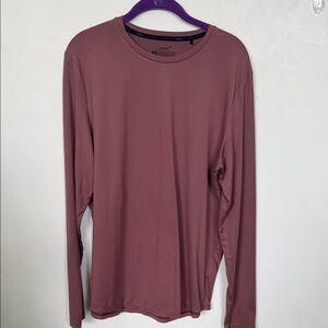 Men's UNRL Long Sleeve Shirt in Maroon